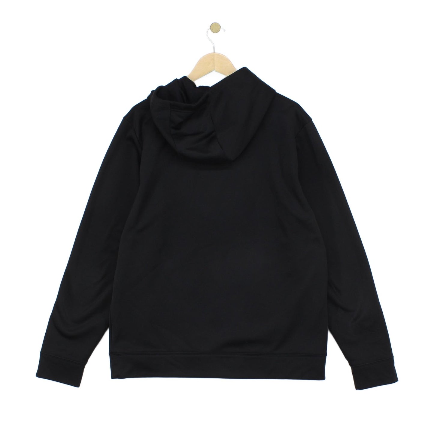 Mens Fleece Hoodie Outdoor Logo