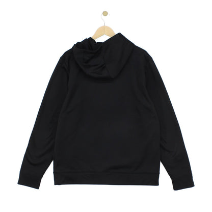 Mens Fleece Hoodie Outdoor Logo