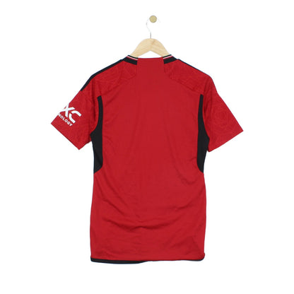 Mens Manchester United 2023-24 Football Shirt Home Jersey Slim
