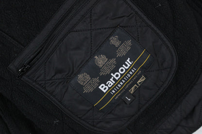 Mens Quilted Jacket Full Zip Lined