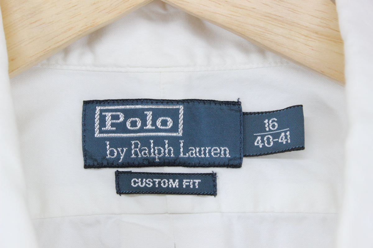 Mens Shirt Custom Fit Button Up Long Sleeve