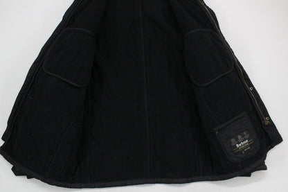 Mens Quilted Jacket Full Zip Lined
