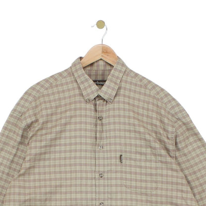 Mens Check Shirt Long Sleeve
