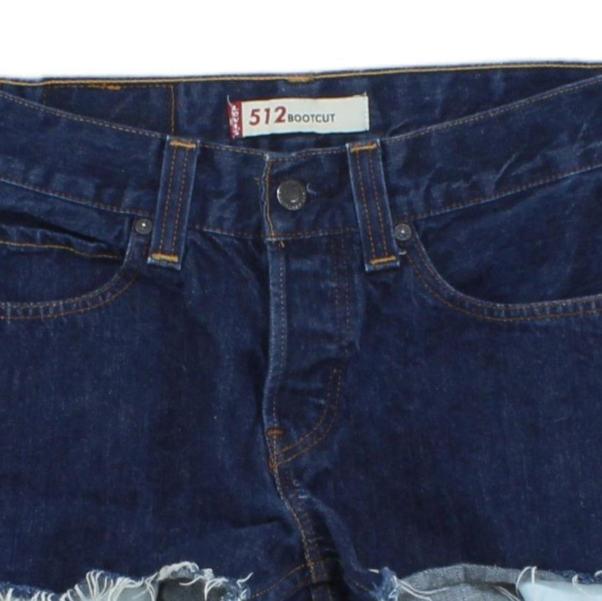 Womens Denim Shorts Distressed Summer