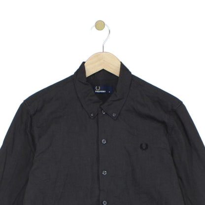 Mens Shirt Long Sleeve Button Up