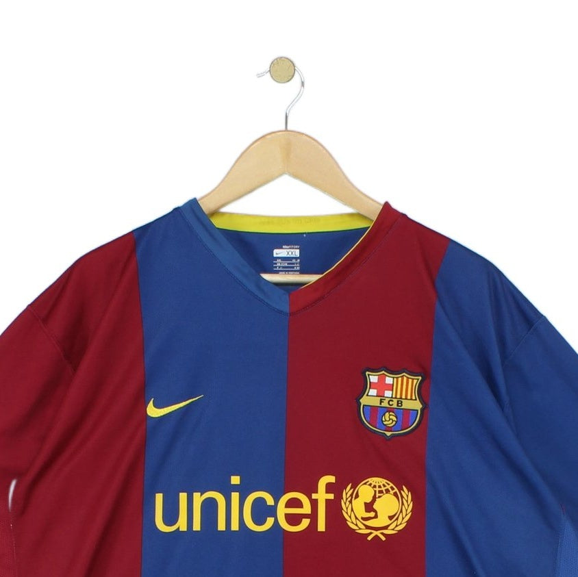 Mens Barcelona 2006-07 Football Shirt #10 Ronaldinho