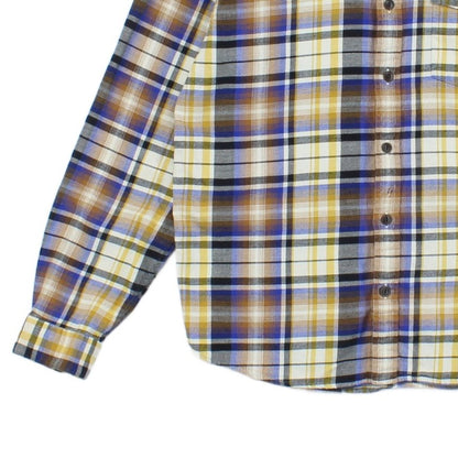 Mens Plaid Shirt Long Sleeve Outdoor