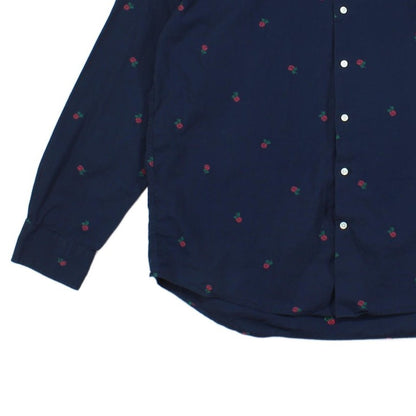Mens Floral Shirt Button Down Long Sleeve