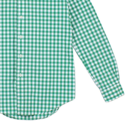 Mens Check Shirt Custom Fit Button Down