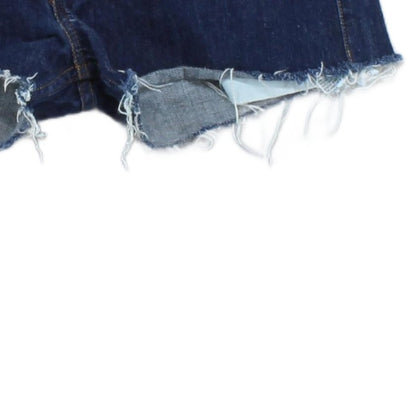 Womens Denim Shorts Distressed Summer