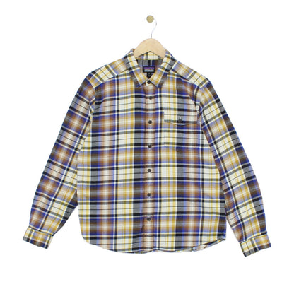 Mens Plaid Shirt Long Sleeve Outdoor