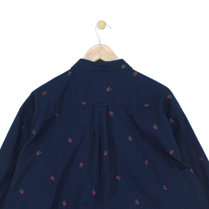 Mens Floral Shirt Button Down Long Sleeve