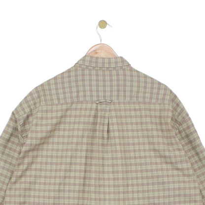 Mens Check Shirt Long Sleeve