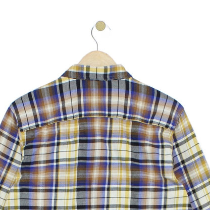 Mens Plaid Shirt Long Sleeve Outdoor