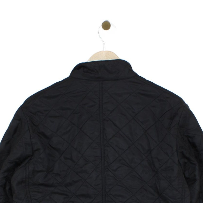 Mens Quilted Jacket Full Zip Lined