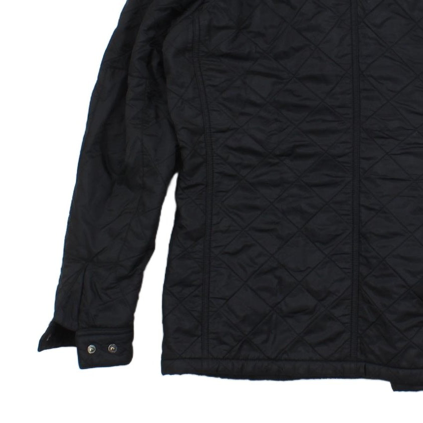 Mens Quilted Jacket Full Zip Lined
