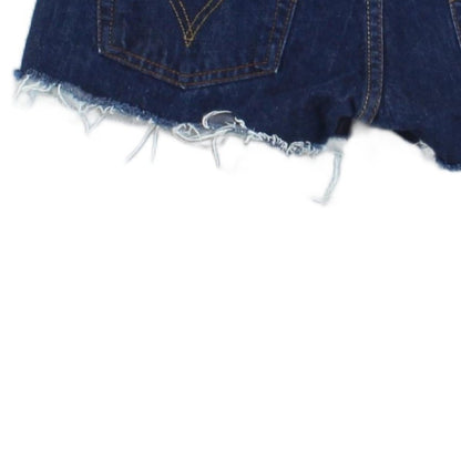 Womens Denim Shorts Distressed Summer