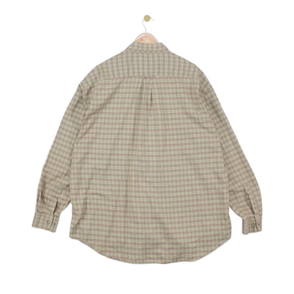 Mens Check Shirt Long Sleeve