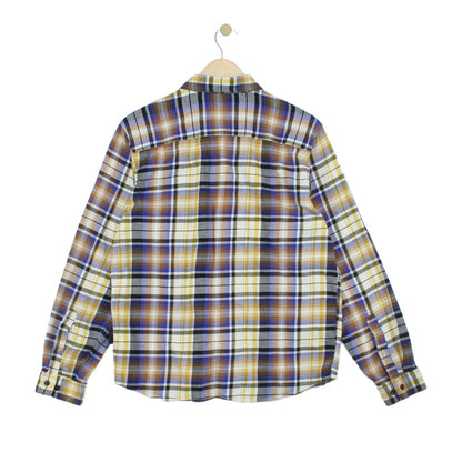 Mens Plaid Shirt Long Sleeve Outdoor