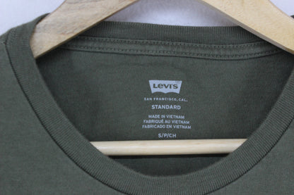 Mens T-Shirt Cotton Short Sleeve Logo