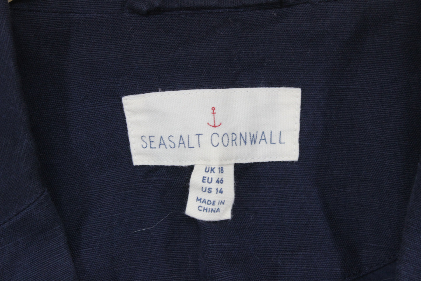 Womens Linen Blazer Cotton Mix
