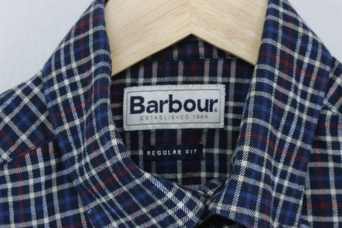 Mens Plaid Shirt Button Up Long Sleeve