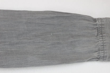 Mens Shirt Slim Fit Long Sleeve Pocket