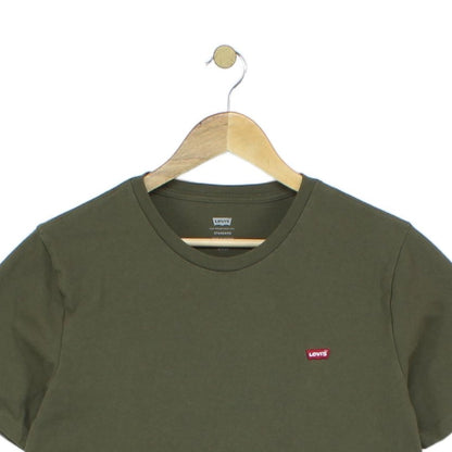 Mens T-Shirt Cotton Short Sleeve Logo