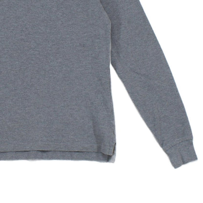 Mens Polo Shirt Slim Fit Long Sleeve Classic