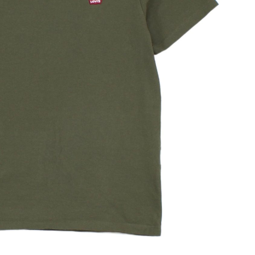Mens T-Shirt Cotton Short Sleeve Logo