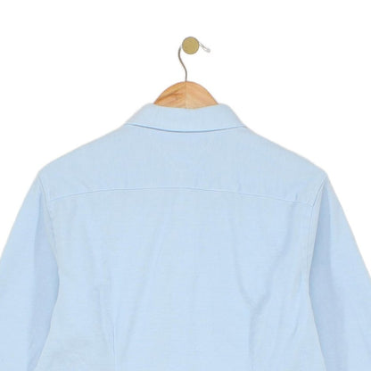 Mens Knitted Shirt Stretch Slim Fit Classic