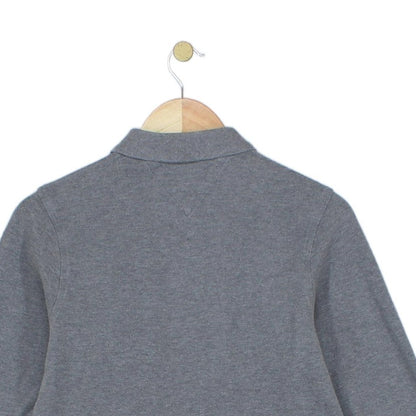 Mens Polo Shirt Slim Fit Long Sleeve Classic