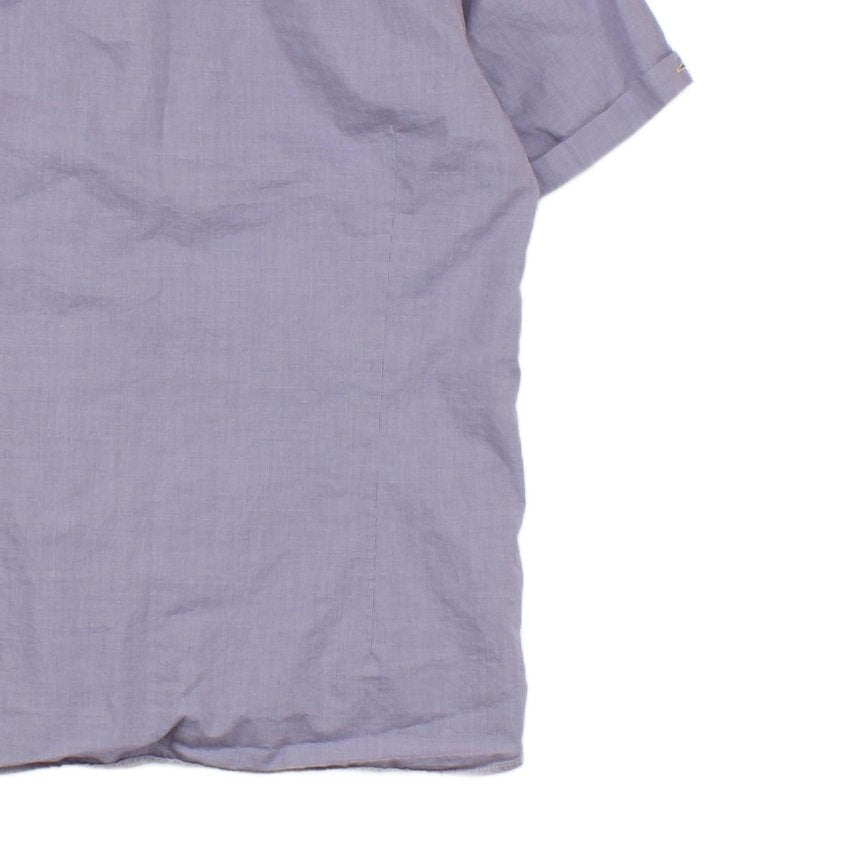 Mens Shirt Short Sleeve Button Up