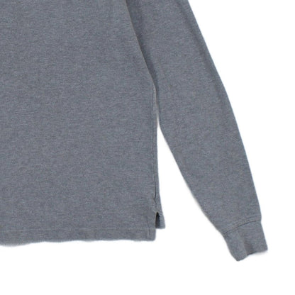 Mens Polo Shirt Slim Fit Long Sleeve Classic