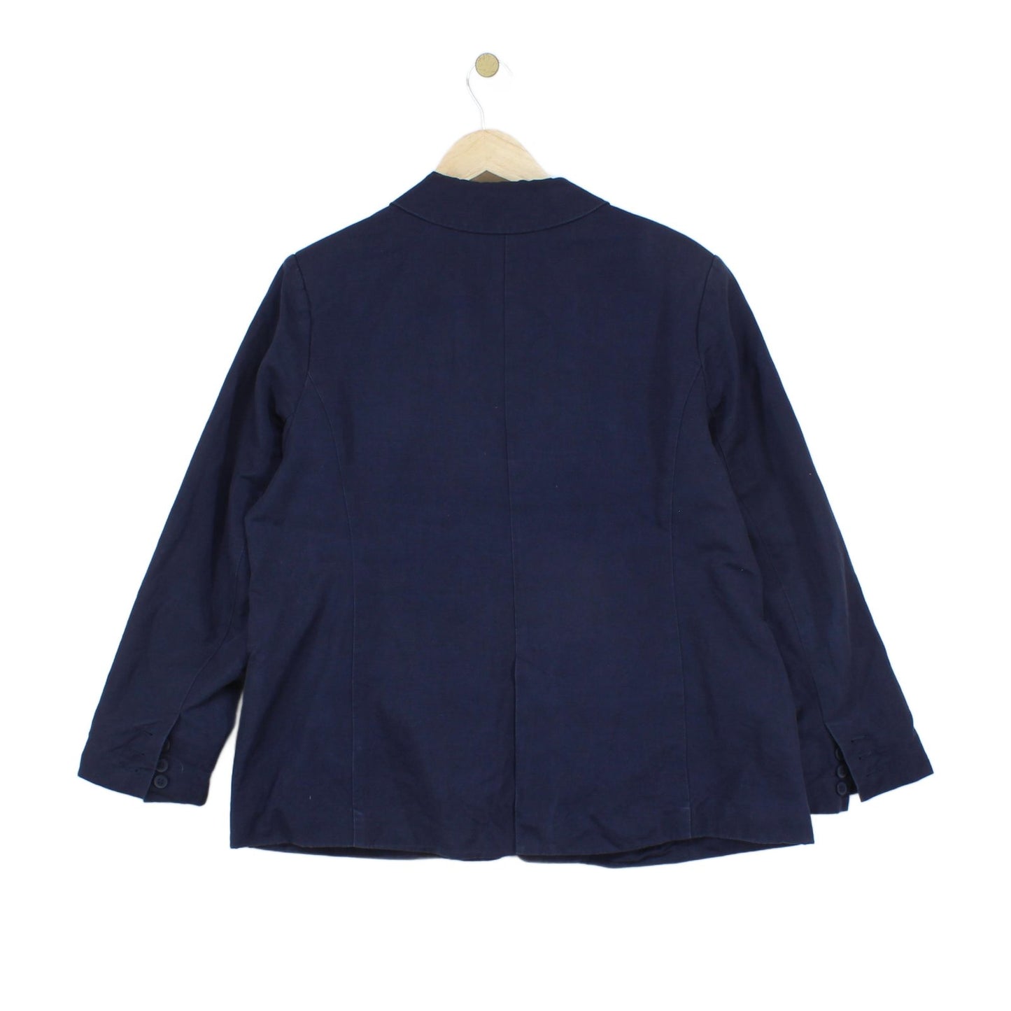 Womens Linen Blazer Cotton Mix