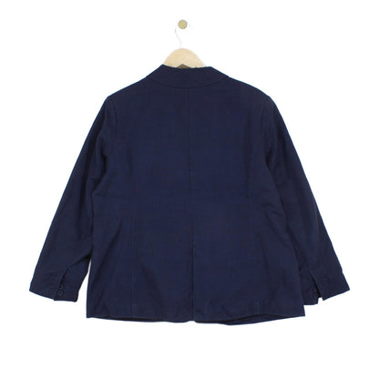 Womens Linen Blazer Cotton Mix