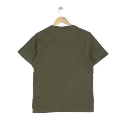 Mens T-Shirt Cotton Short Sleeve Logo