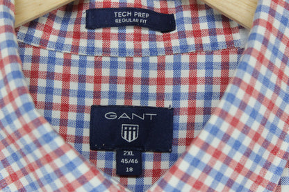 Mens Check Shirt Long Sleeve Regular Fit