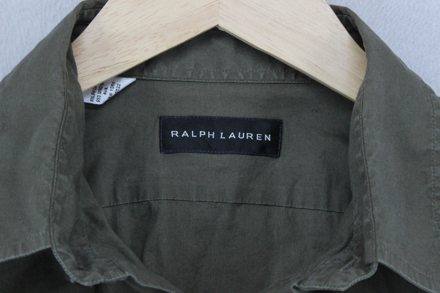 Mens Shirt Stretch Made In Italy Military