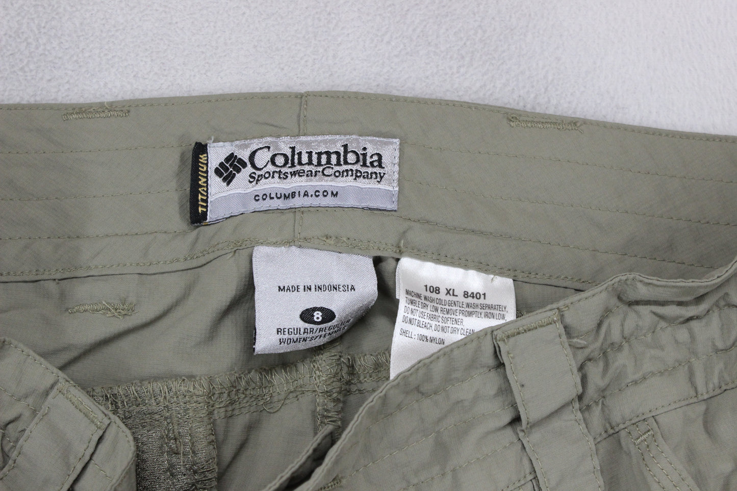 Womens Hiking Trousers Outdoor Cargo Convertible