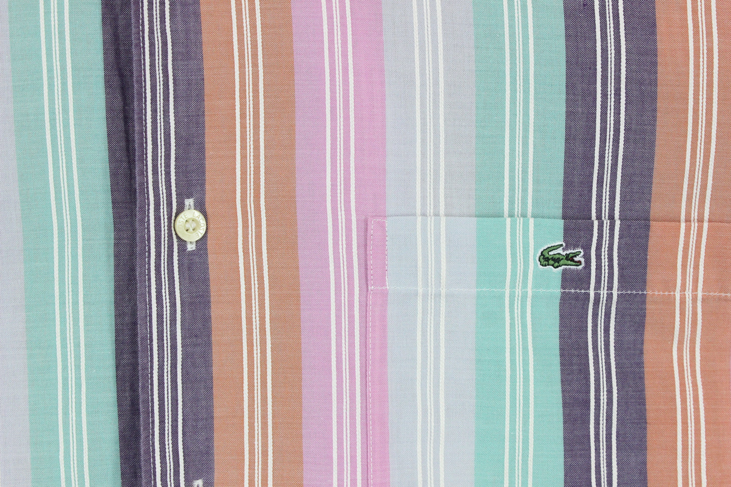 Mens Striped Shirt Casual Button Up Short Sleeve