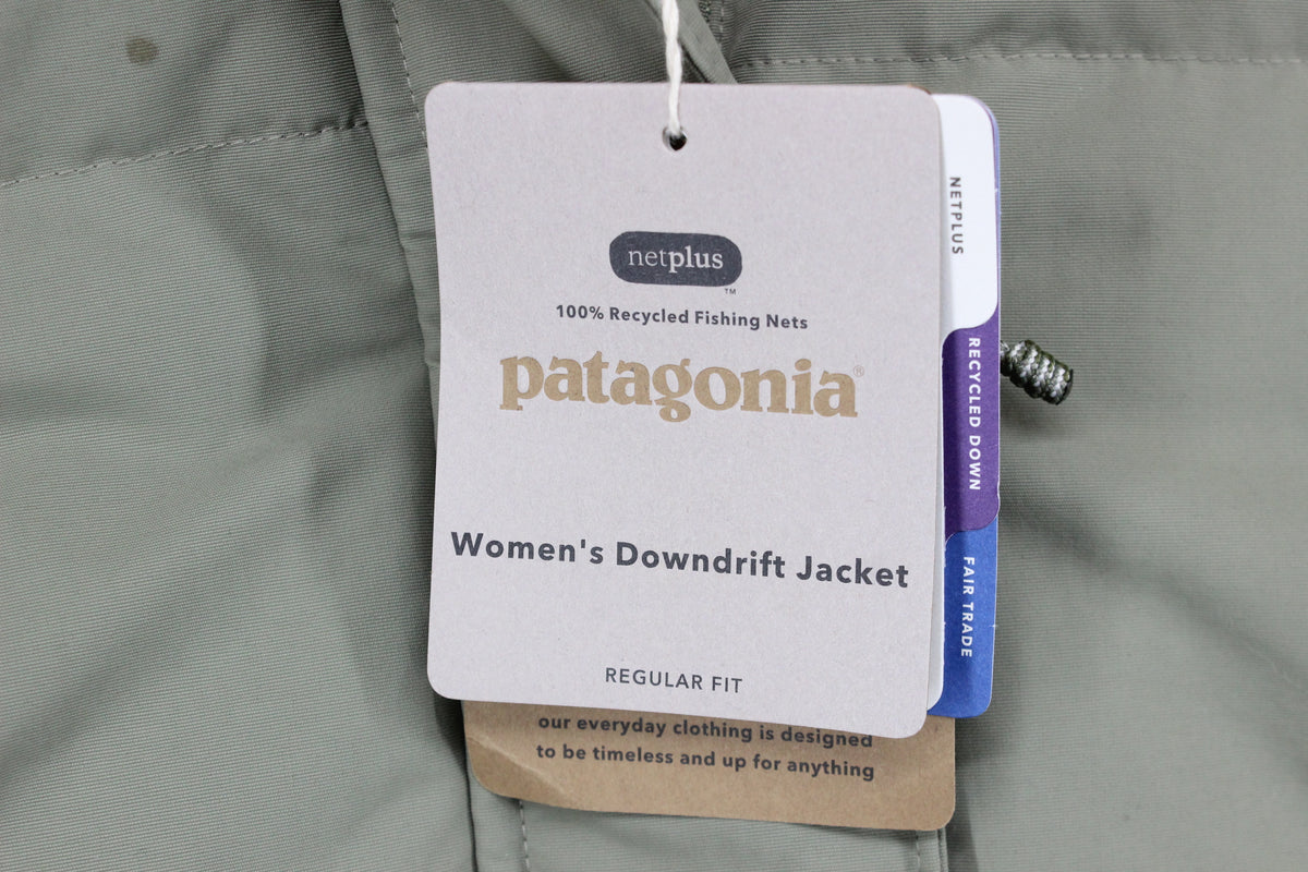 Womens Downdrift Puffer Jacket Down Hooded Full Zip