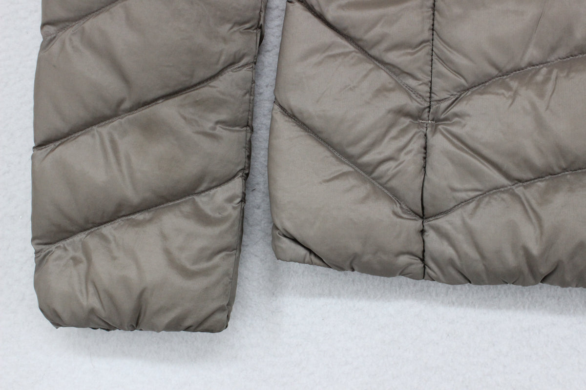 Womens Quilted Jacket Down Full Zip Lightweight
