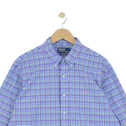 Mens Check Shirt Custom Fit