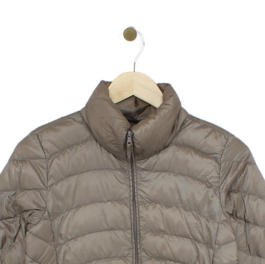 Womens Quilted Jacket Down Full Zip Lightweight