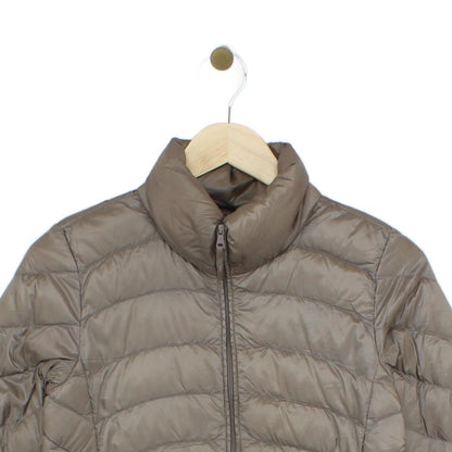 Womens Quilted Jacket Down Full Zip Lightweight