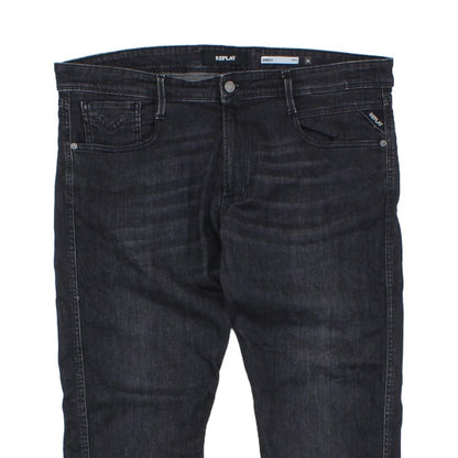 Mens Anbass Jeans Slim Fit Denim Stretch