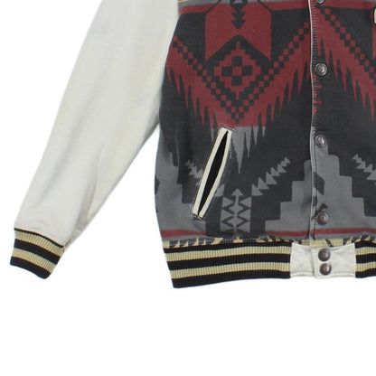 Mens Varsity Jacket Aztec Outerwear