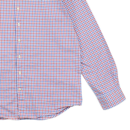 Mens Check Shirt Long Sleeve Regular Fit