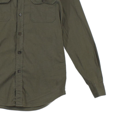 Mens Shirt Stretch Made In Italy Military